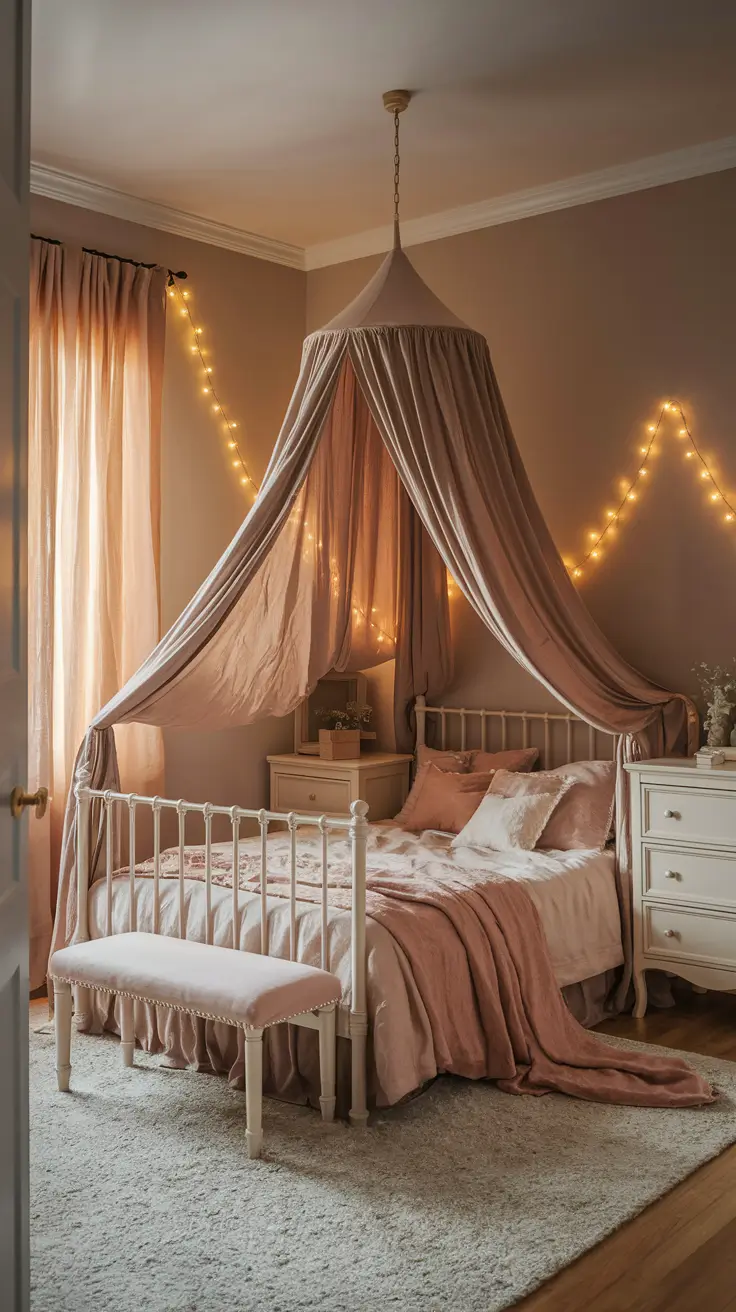 Girls Bedroom Ideas 2026: Aesthetic, Boho, Canopy, Pastel and Smart Storage