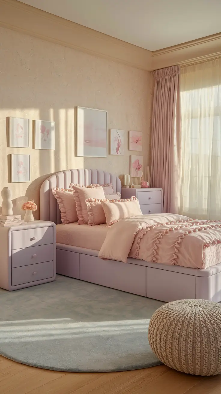 Girls Bedroom Ideas 2026: Aesthetic, Boho, Canopy, Pastel and Smart Storage