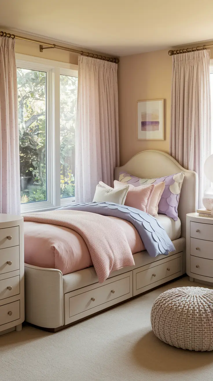 Girls Bedroom Ideas 2026: Aesthetic, Boho, Canopy, Pastel and Smart Storage