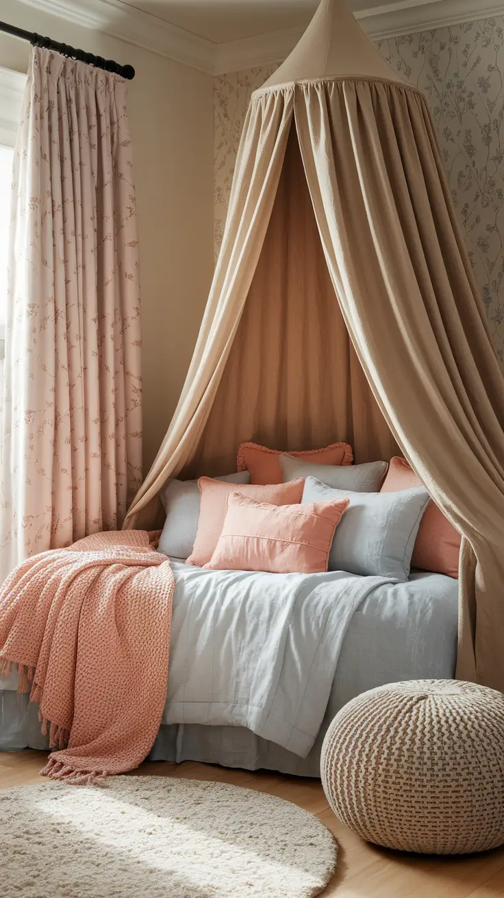 Girls Bedroom Ideas 2026: Aesthetic, Boho, Canopy, Pastel and Smart Storage