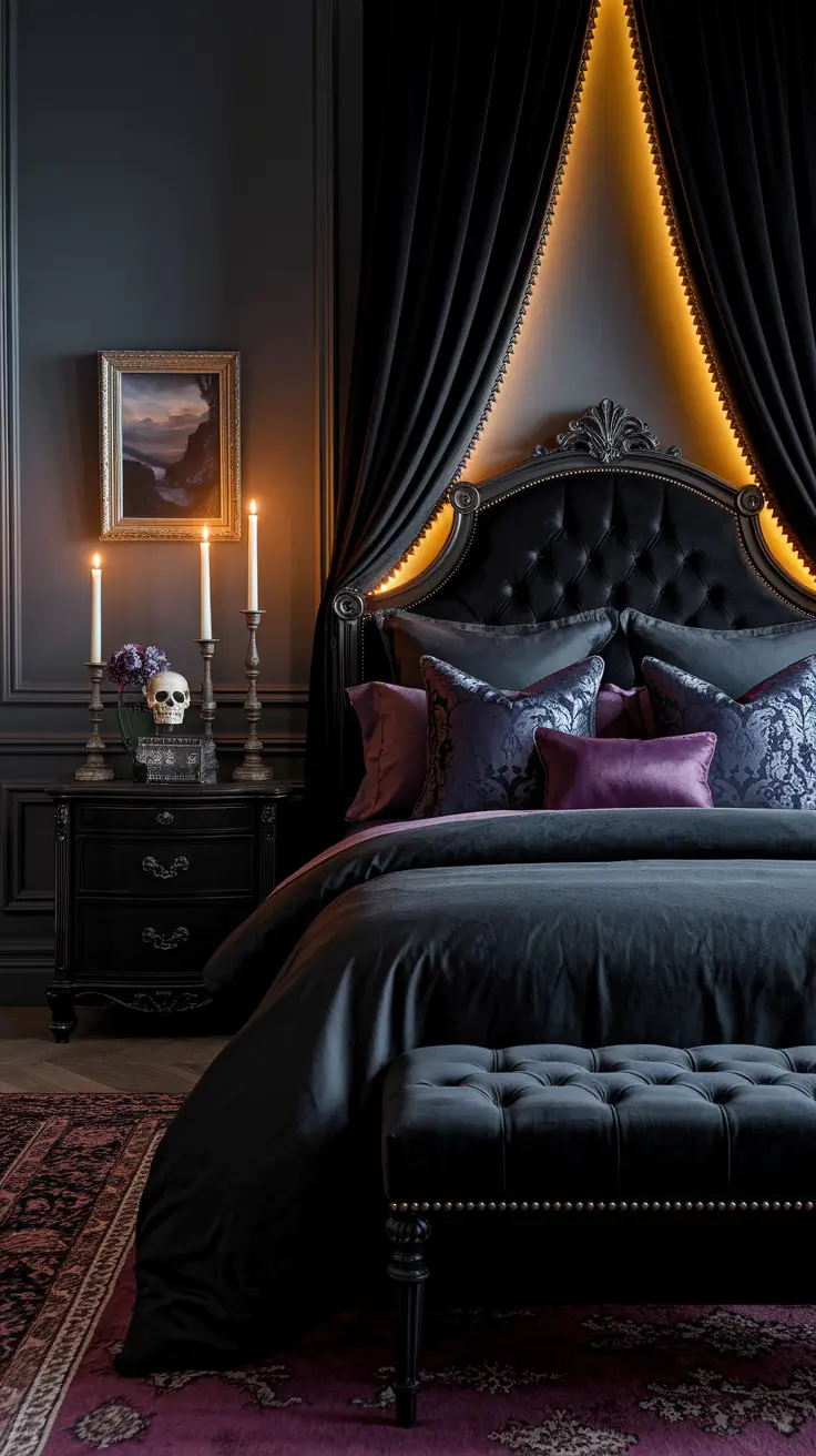 Halloween Bedroom Decor 2025 - Cozy, Aesthetic, Spooky Ideas