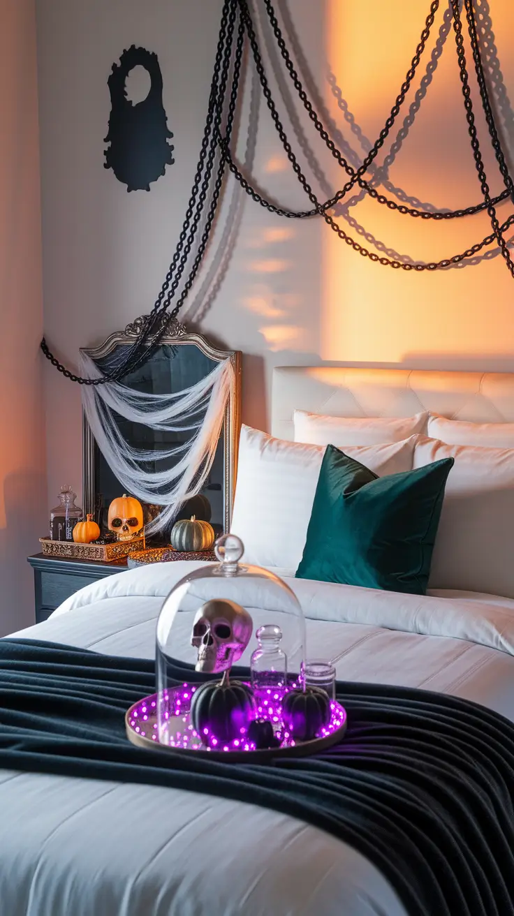 Halloween Bedroom Decor 2025 - Cozy, Aesthetic, Spooky Ideas