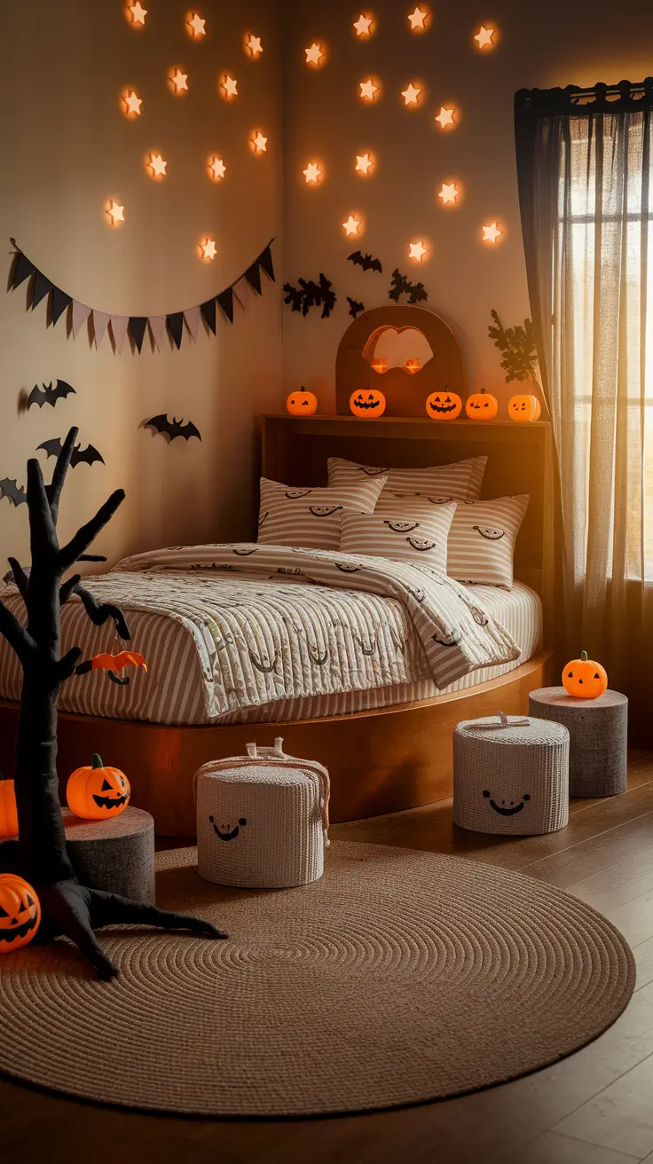 Halloween Bedroom Decor 2025 - Cozy, Aesthetic, Spooky Ideas