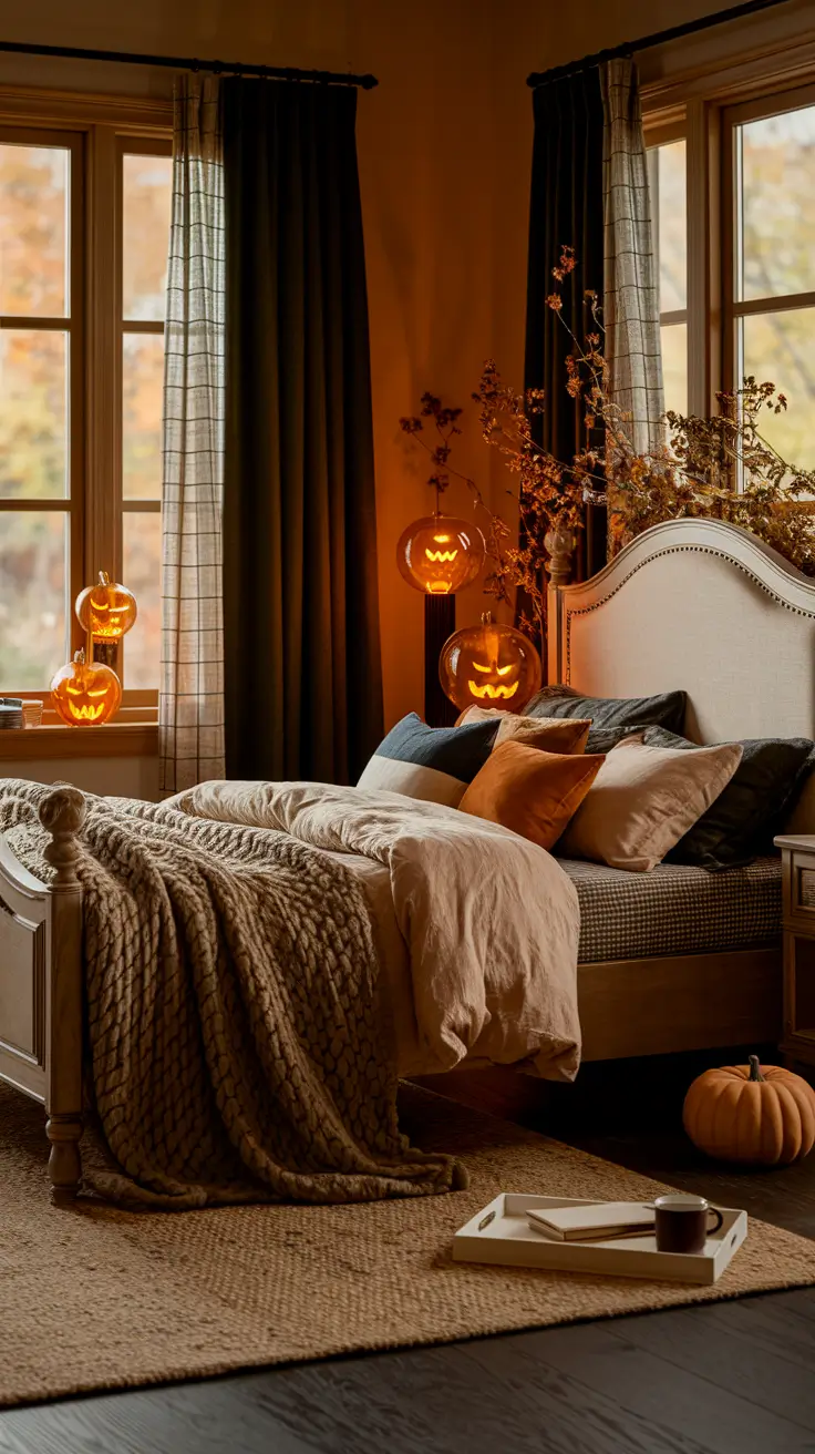 Halloween Bedroom Decor 2025 - Cozy, Aesthetic, Spooky Ideas