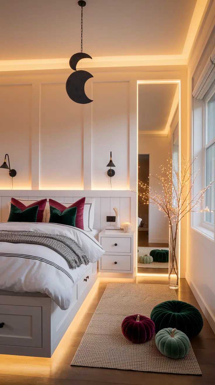 Halloween Bedroom Decor 2025 - Cozy, Aesthetic, Spooky Ideas