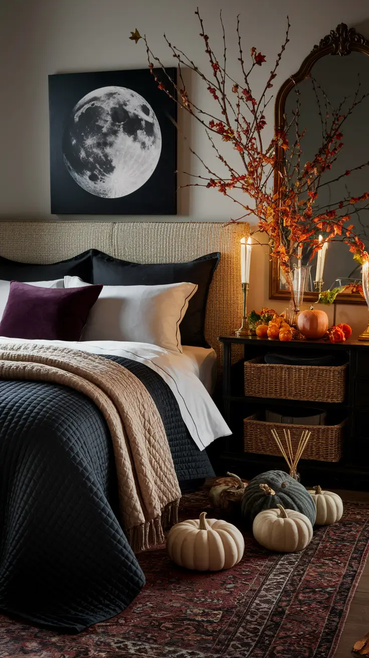 Halloween Bedroom Decor 2025 - Cozy, Aesthetic, Spooky Ideas