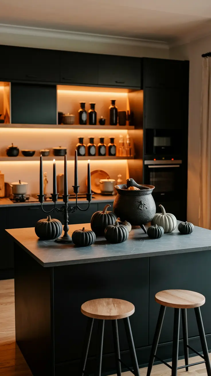 Halloween Kitchen Decor Ideas 2025 - DIY, Farmhouse, Cozy and Spooky