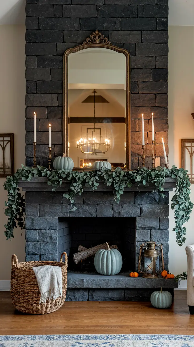 Halloween Mantle Ideas 2025: Classy, Spooky & Modern Fireplace Decor