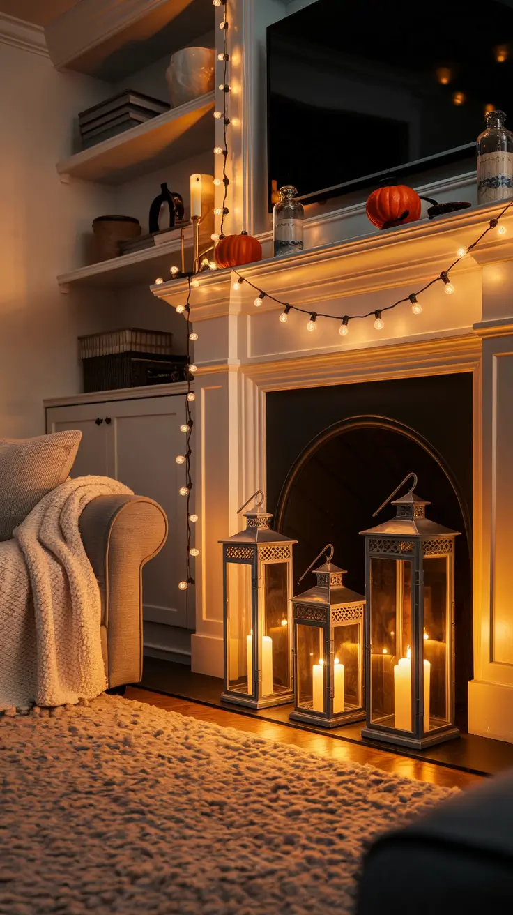 Halloween Mantle Ideas 2025: Classy, Spooky & Modern Fireplace Decor