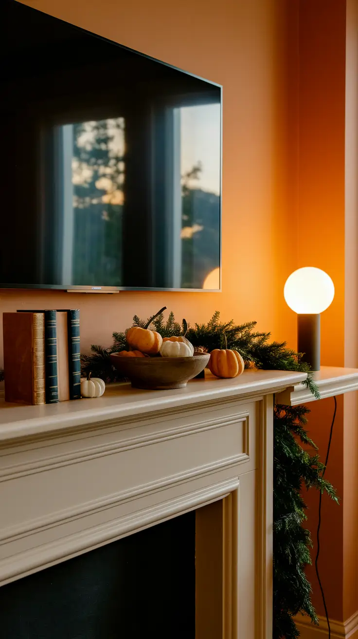 Halloween Mantle Ideas 2025: Classy, Spooky & Modern Fireplace Decor