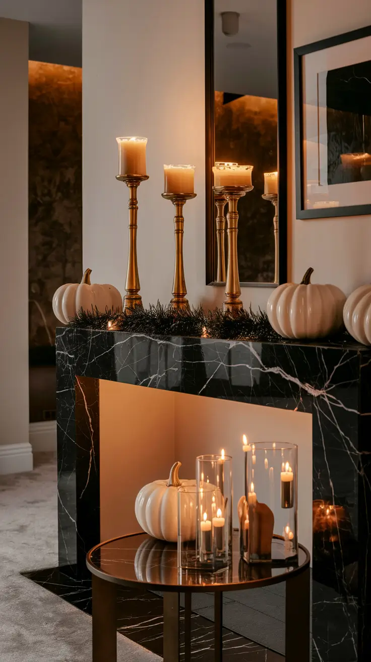 Halloween Mantle Ideas 2025: Classy, Spooky & Modern Fireplace Decor