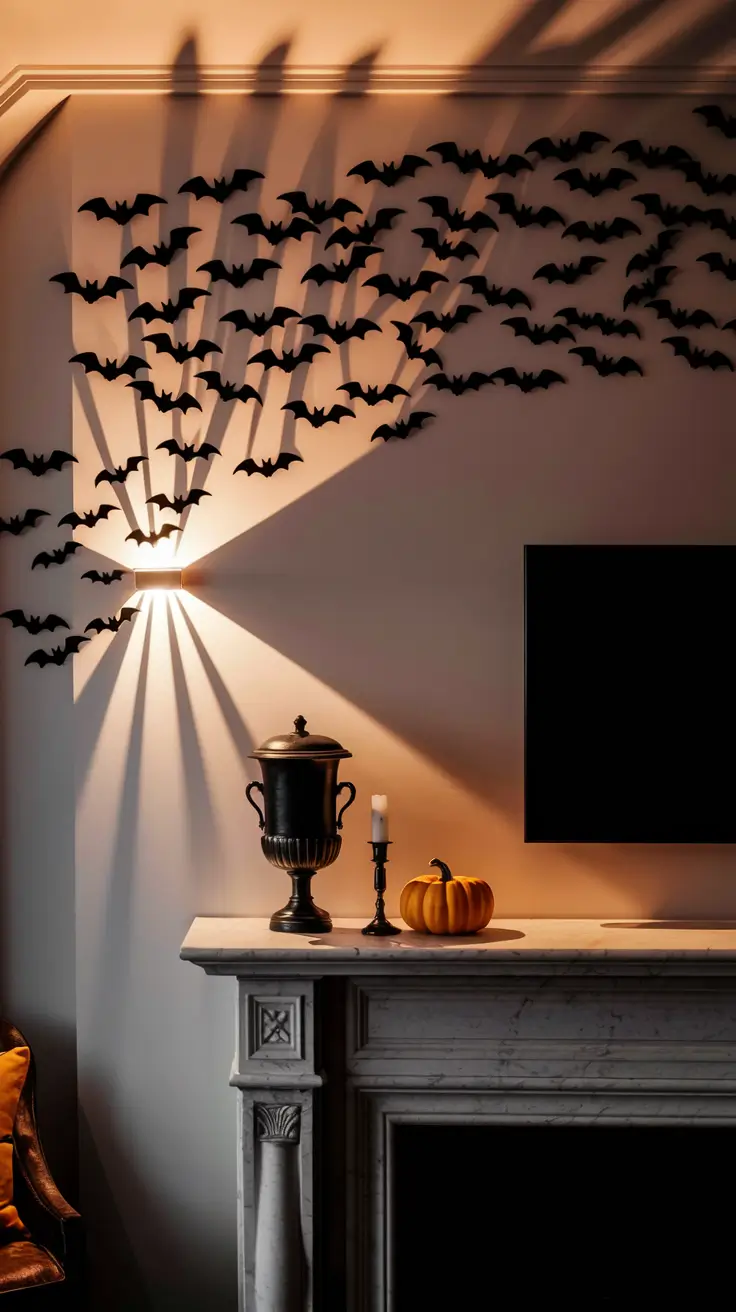 Halloween Mantle Ideas 2025: Classy, Spooky & Modern Fireplace Decor