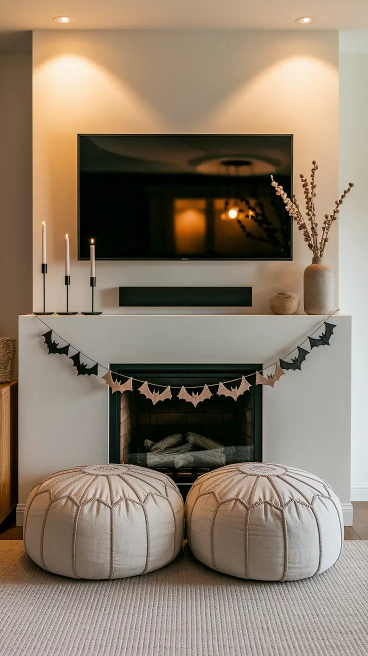 Halloween Mantle Ideas 2025: Classy, Spooky & Modern Fireplace Decor