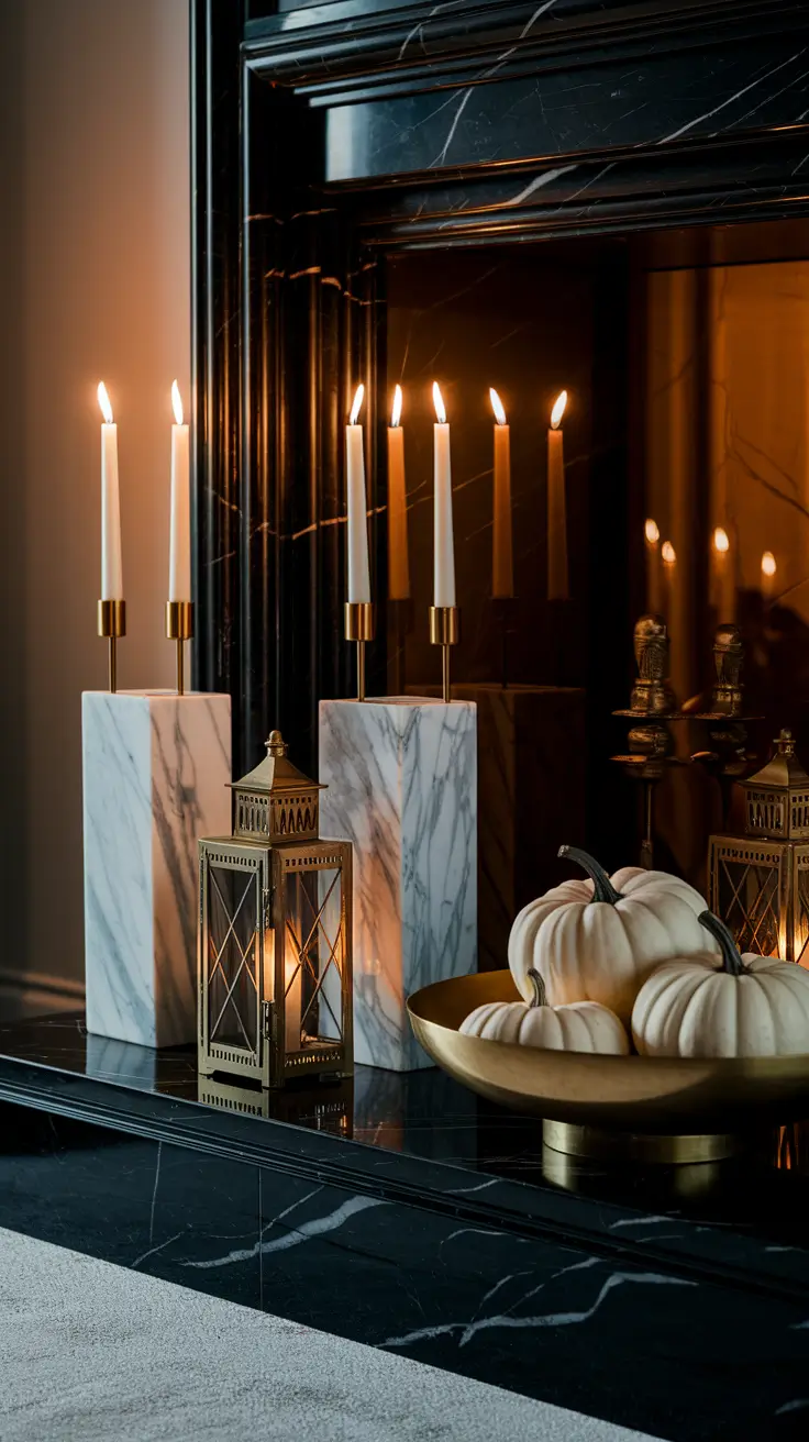 Halloween Mantle Ideas 2025: Classy, Spooky & Modern Fireplace Decor