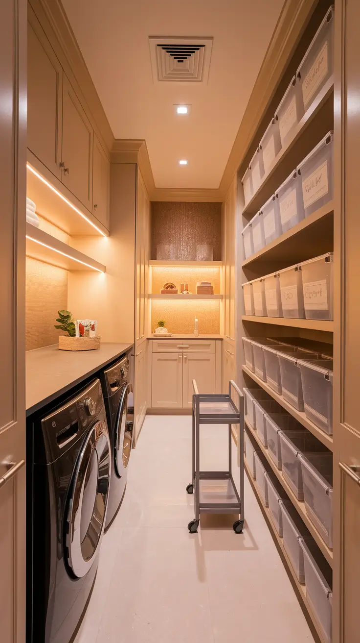 Pantry in Laundry Room Ideas 2026: Smart Combo Layouts, Shelving & Storage