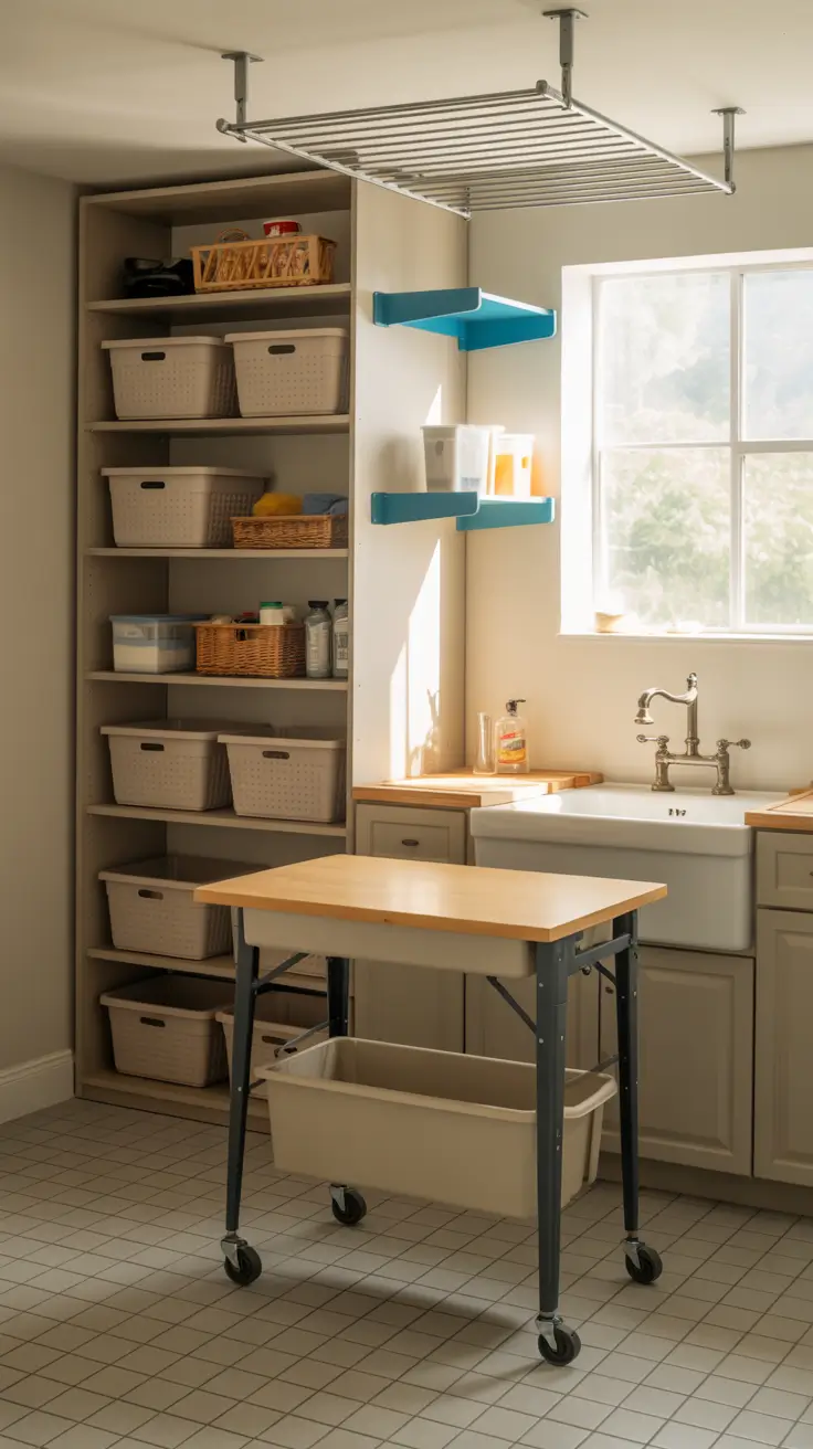 Pantry in Laundry Room Ideas 2026: Smart Combo Layouts, Shelving & Storage
