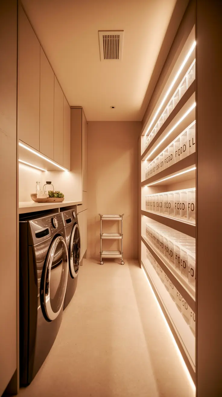 Pantry in Laundry Room Ideas 2026: Smart Combo Layouts, Shelving & Storage