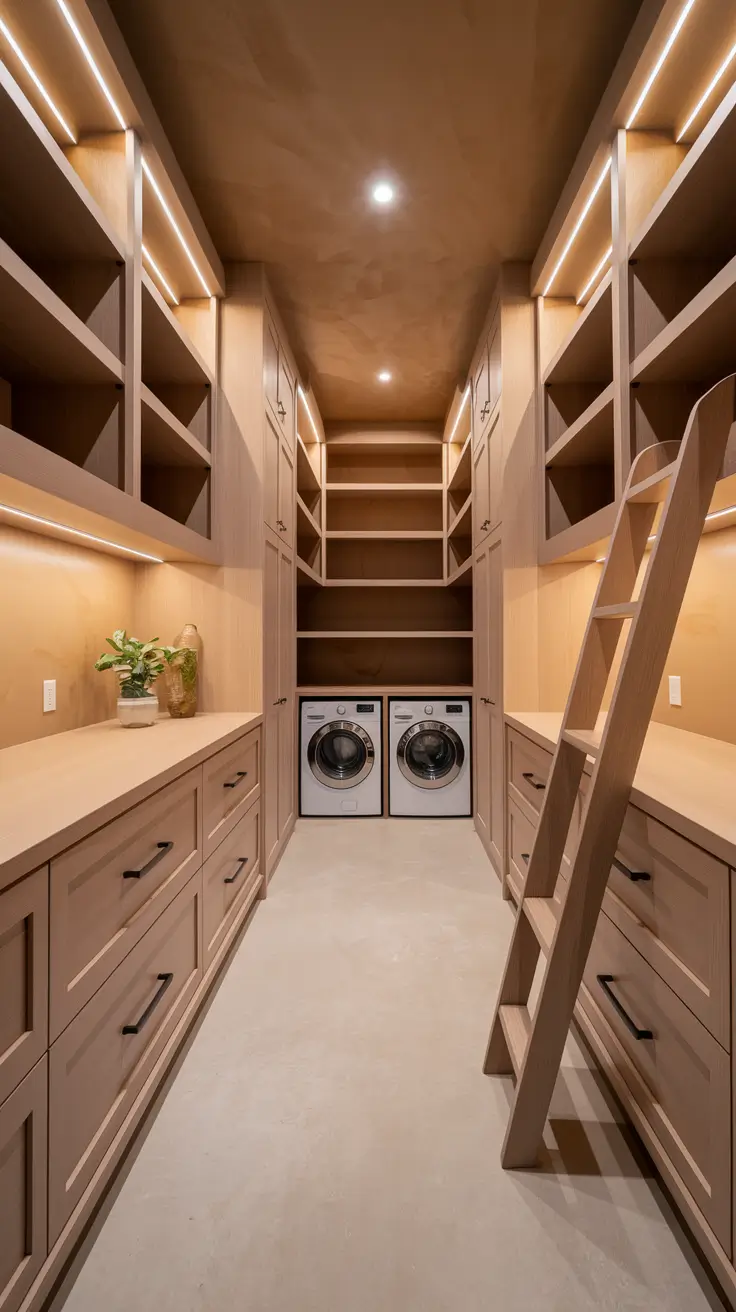 Pantry in Laundry Room Ideas 2026: Smart Combo Layouts, Shelving & Storage