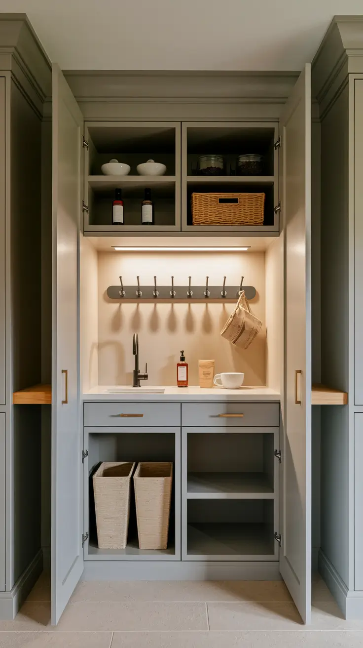 Pantry in Laundry Room Ideas 2026: Smart Combo Layouts, Shelving & Storage