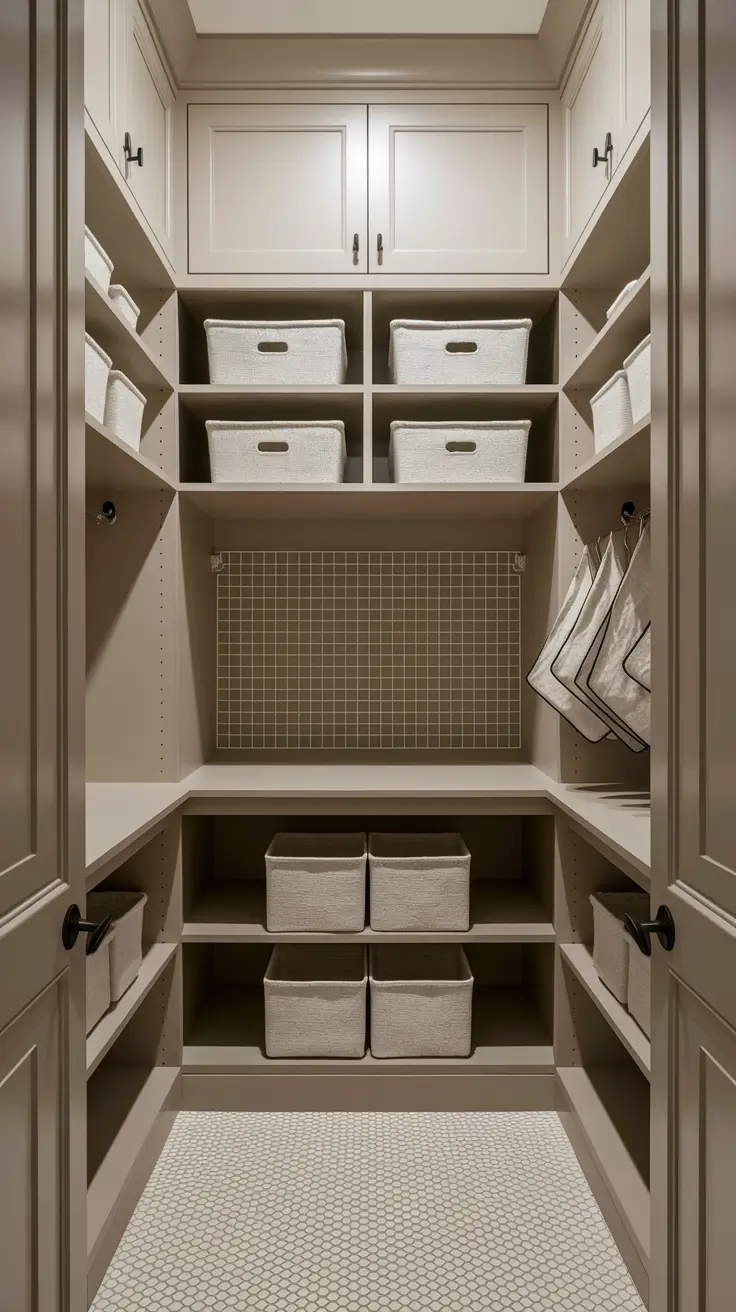 Pantry in Laundry Room Ideas 2026: Smart Combo Layouts, Shelving & Storage