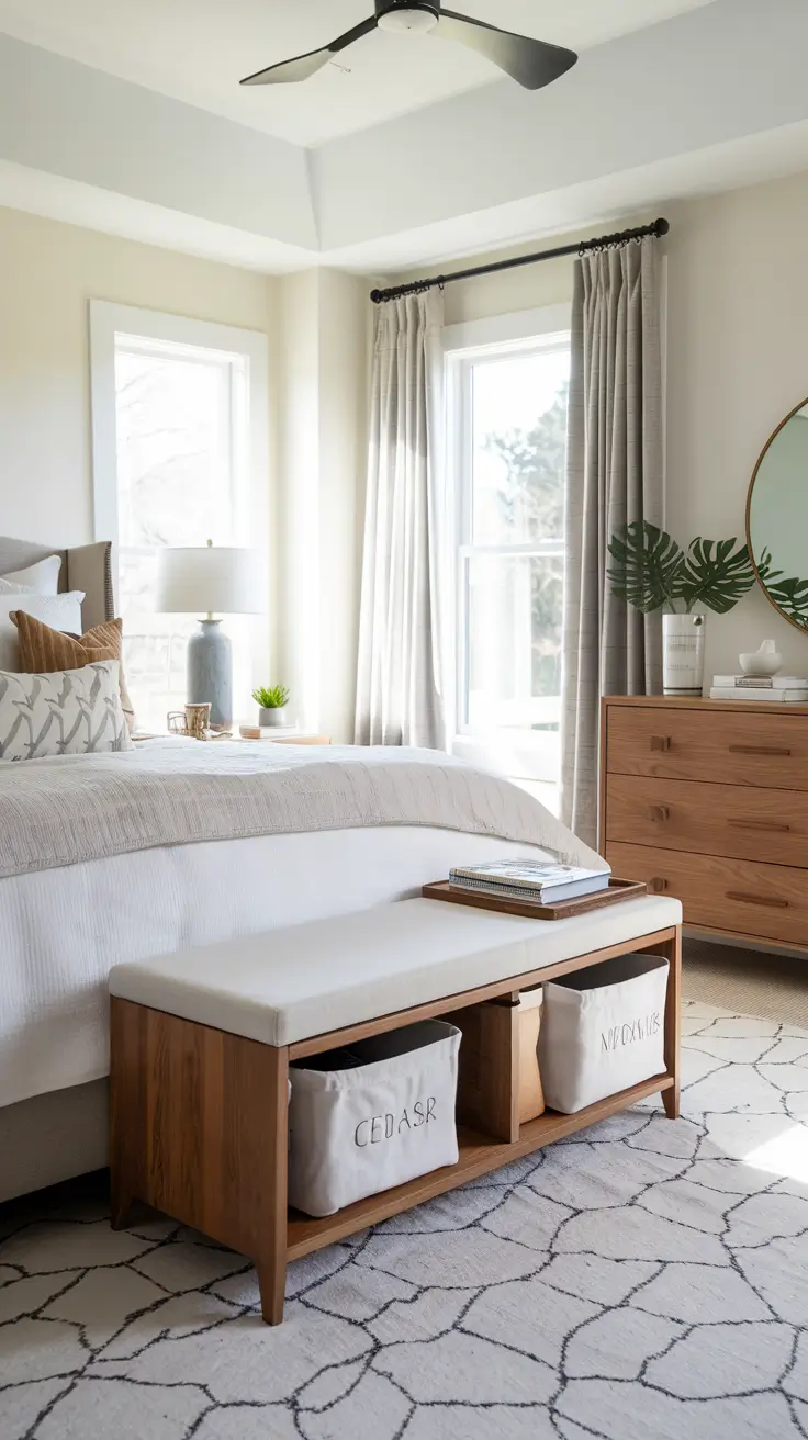 Bedroom Bench Ideas 2026: Modern, DIY & Storage Solutions