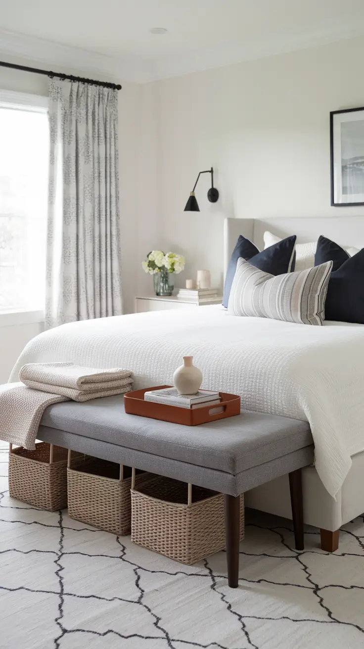 Bedroom Bench Ideas 2026: Modern, DIY & Storage Solutions