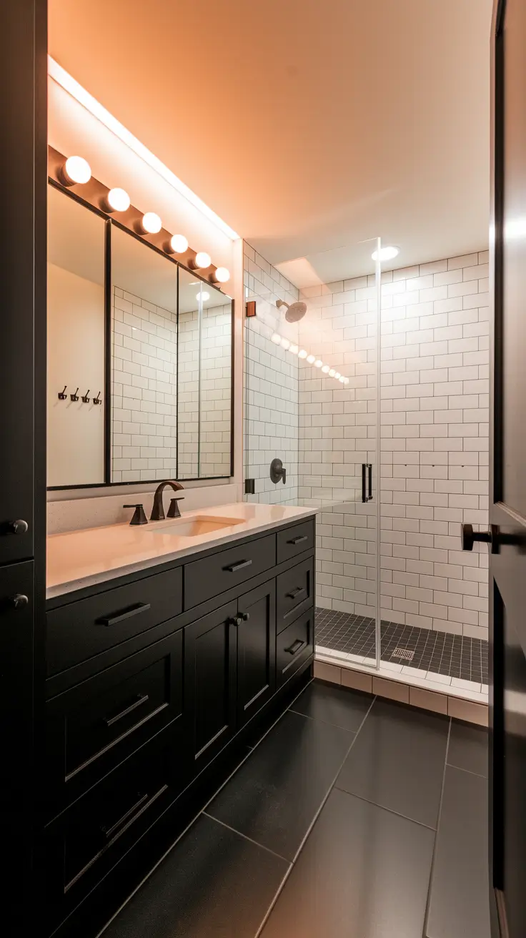 Black and White Bathroom Ideas 2026 – Modern & Timeless Inspiration