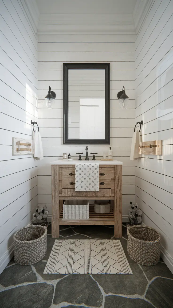 Black and White Bathroom Ideas 2026 – Modern & Timeless Inspiration