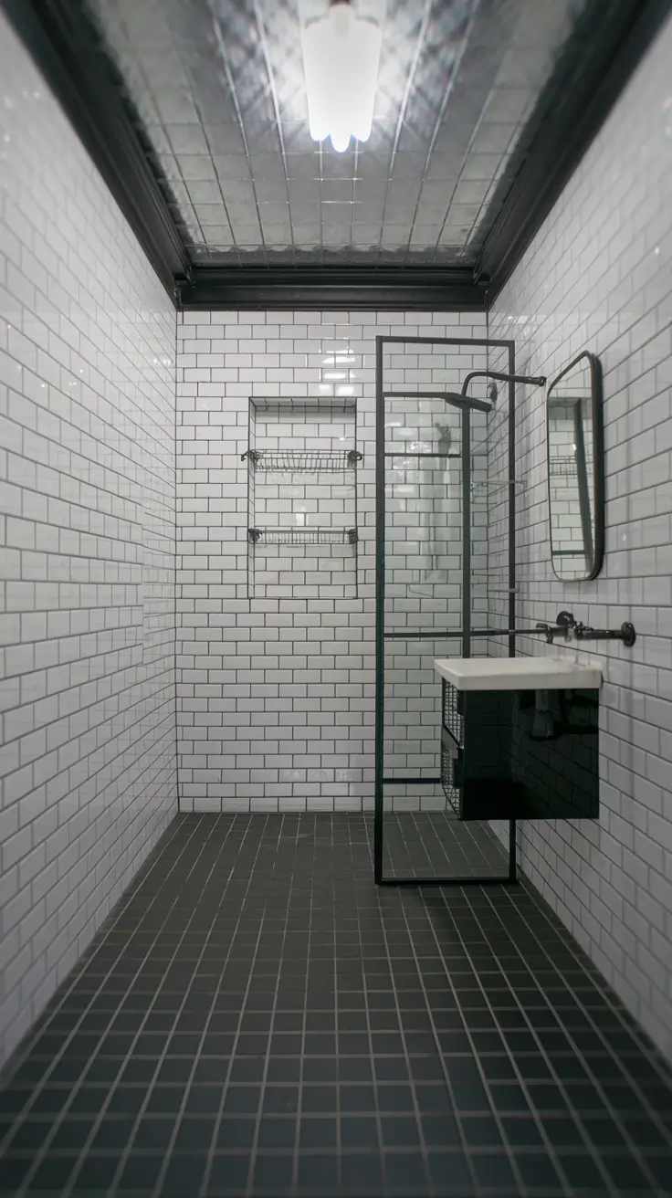 Black and White Bathroom Ideas 2026 – Modern & Timeless Inspiration