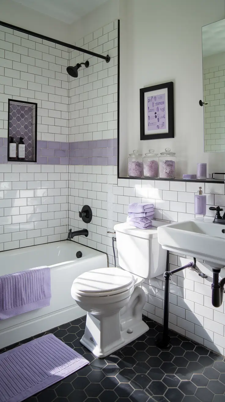 Black and White Bathroom Ideas 2026 – Modern & Timeless Inspiration