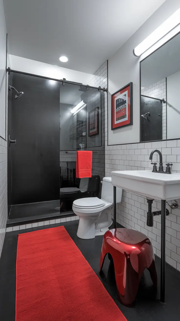 Black and White Bathroom Ideas 2026 – Modern & Timeless Inspiration