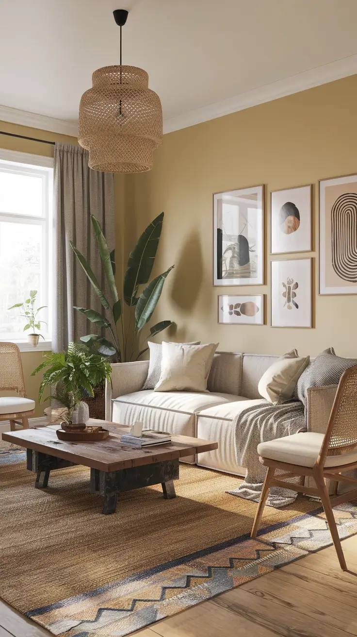 Boho Living Room Ideas 2026: Modern, Earthy & Cozy Inspiration