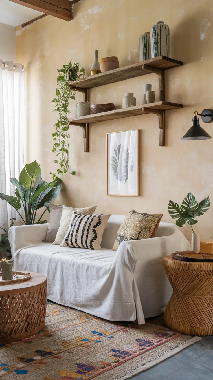 Boho Living Room Ideas 2026: Modern, Earthy & Cozy Inspiration