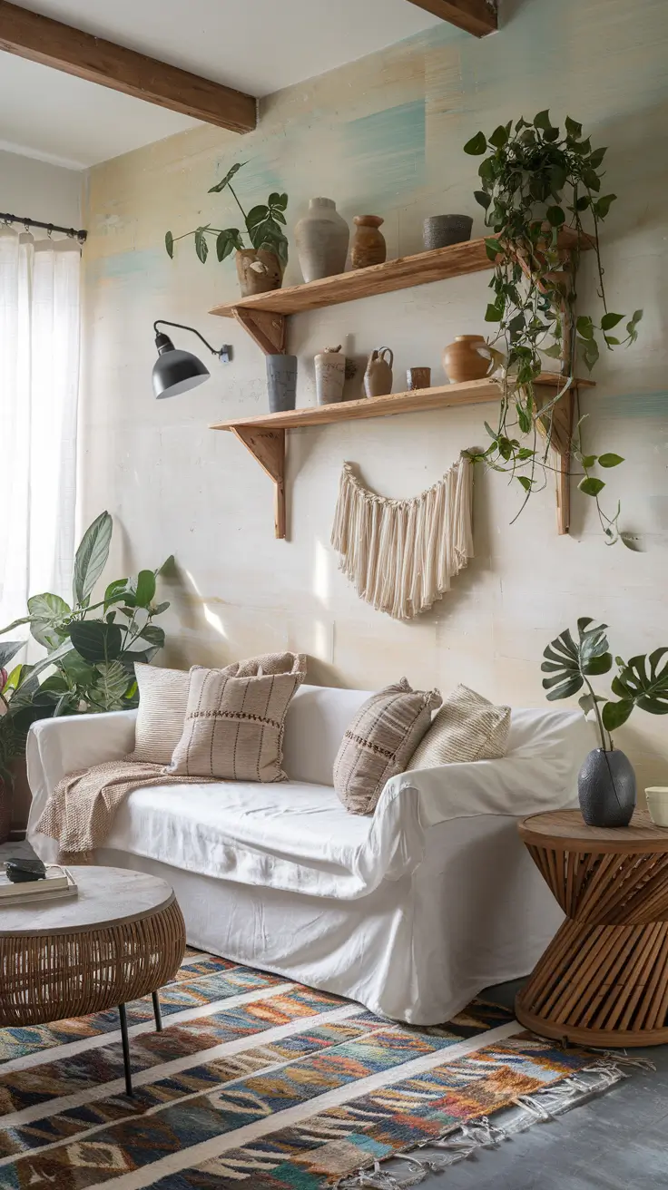 Boho Living Room Ideas 2026: Modern, Earthy & Cozy Inspiration