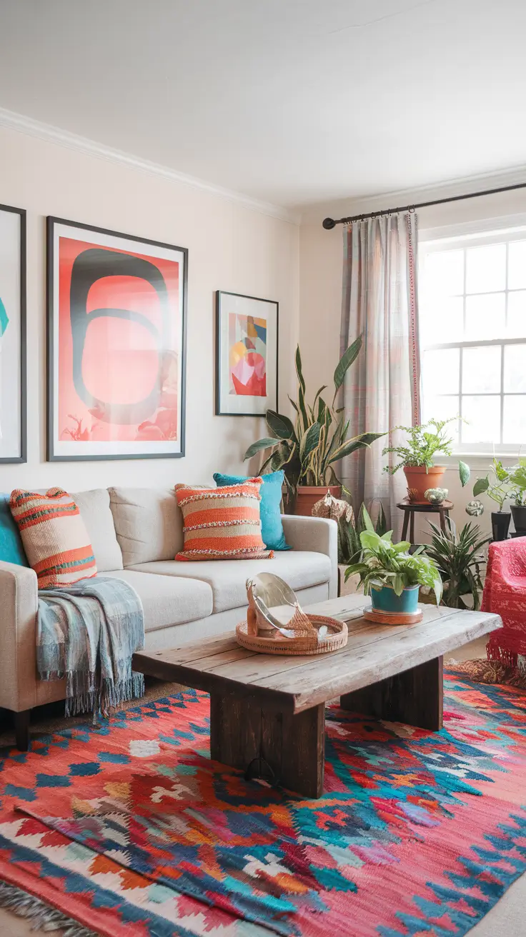 Boho Living Room Ideas 2026: Modern, Earthy & Cozy Inspiration