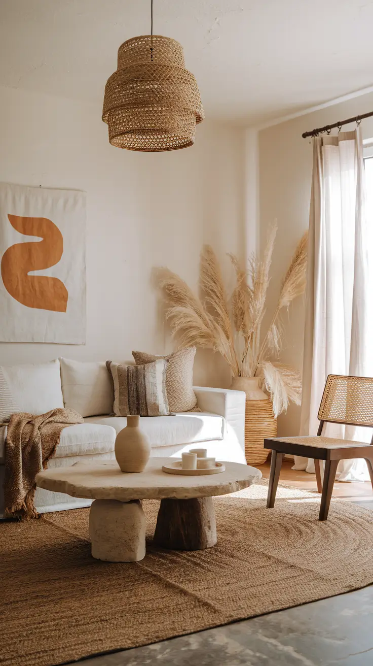 Boho Living Room Ideas 2026: Modern, Earthy & Cozy Inspiration