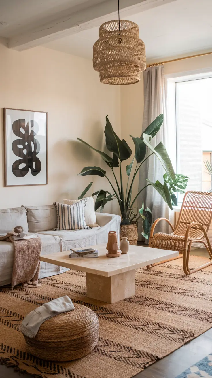 Boho Living Room Ideas 2026: Modern, Earthy & Cozy Inspiration