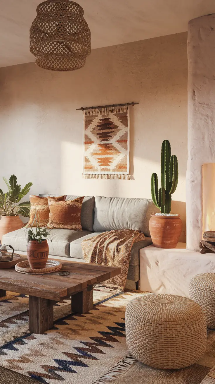 Boho Living Room Ideas 2026: Modern, Earthy & Cozy Inspiration