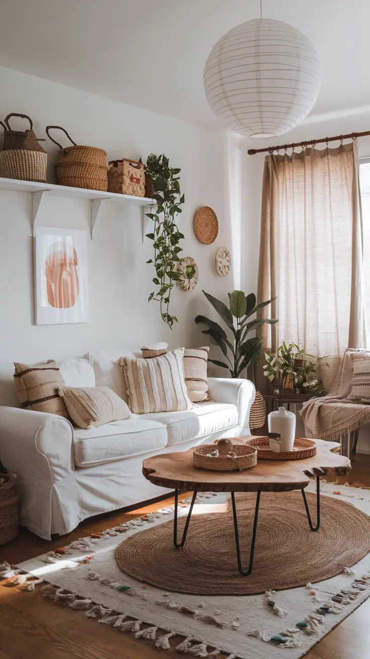 Boho Living Room Ideas 2026: Modern, Earthy & Cozy Inspiration