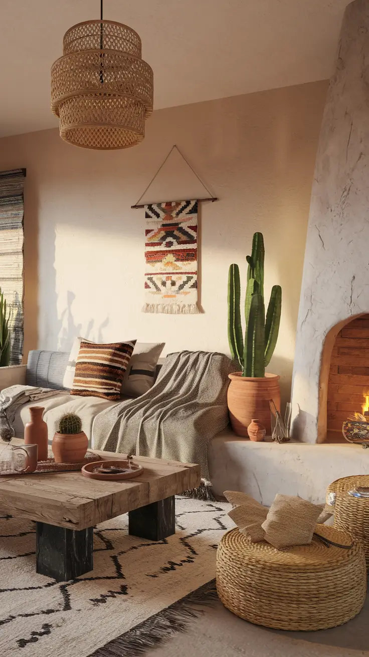 Boho Living Room Ideas 2026: Modern, Earthy & Cozy Inspiration