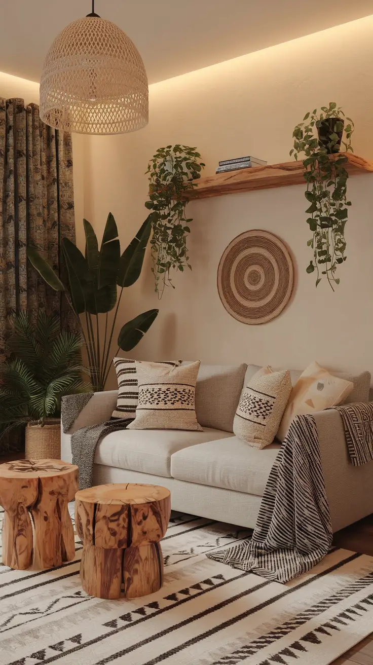 Boho Living Room Ideas 2026: Modern, Earthy & Cozy Inspiration