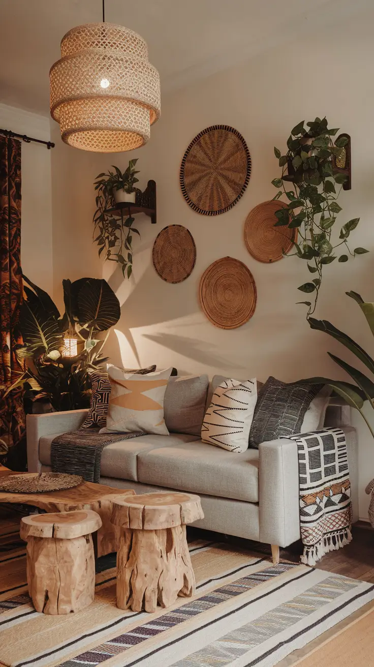 Boho Living Room Ideas 2026: Modern, Earthy & Cozy Inspiration