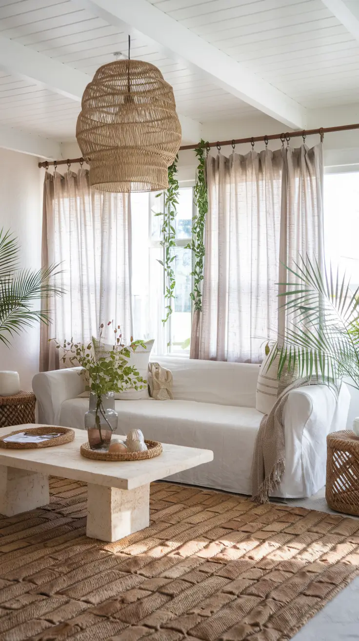 Boho Living Room Ideas 2026: Modern, Earthy & Cozy Inspiration