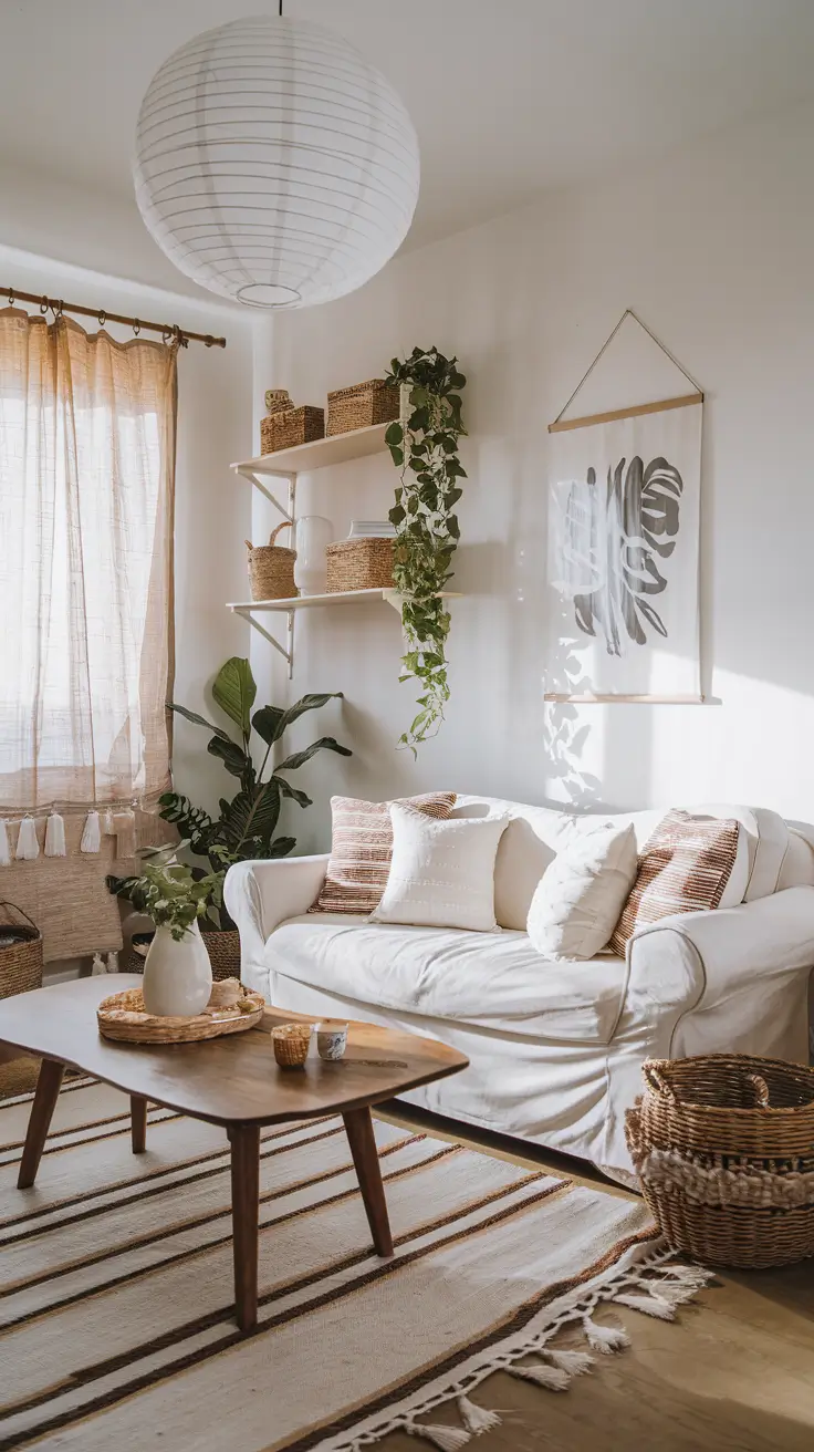 Boho Living Room Ideas 2026: Modern, Earthy & Cozy Inspiration