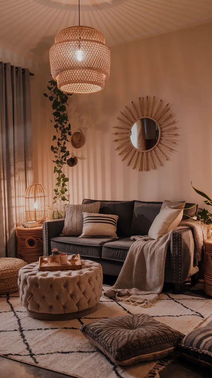Boho Living Room Ideas 2026: Modern, Earthy & Cozy Inspiration