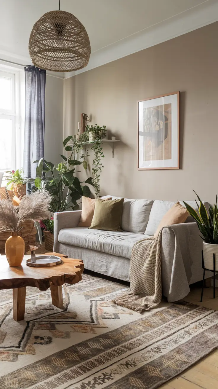 Boho Living Room Ideas 2026: Modern, Earthy & Cozy Inspiration