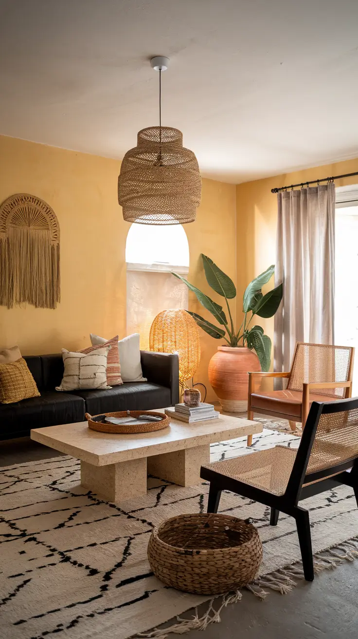 Boho Living Room Ideas 2026: Modern, Earthy & Cozy Inspiration