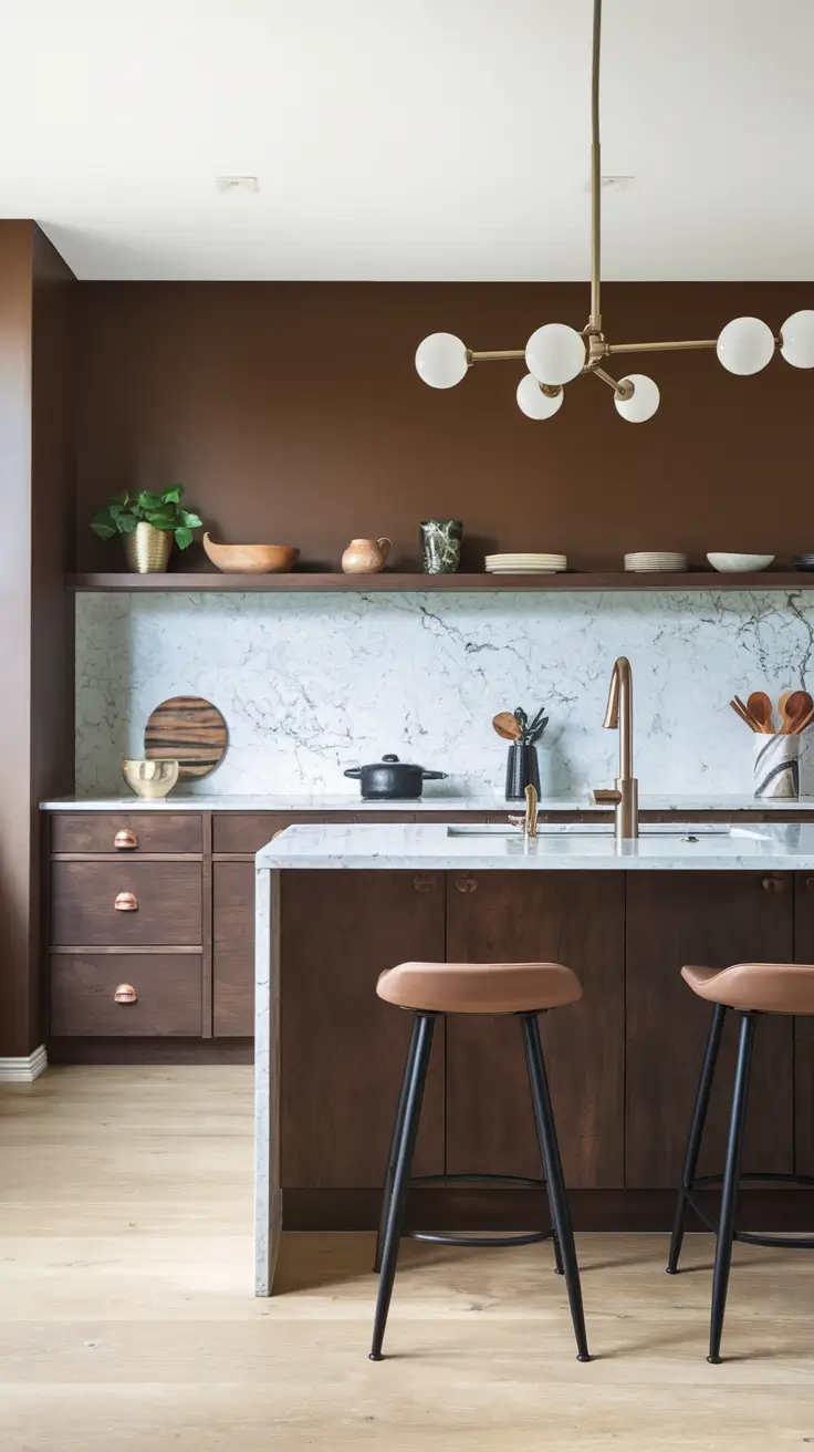 Brown Kitchen Ideas 2026: Modern, Rustic & Stylish Decor Inspiration