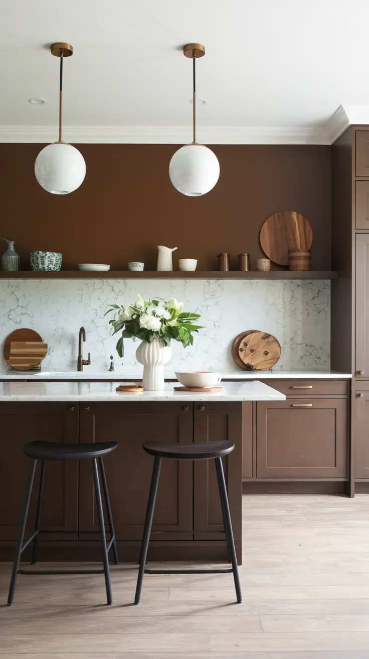 Brown Kitchen Ideas 2026: Modern, Rustic & Stylish Decor Inspiration