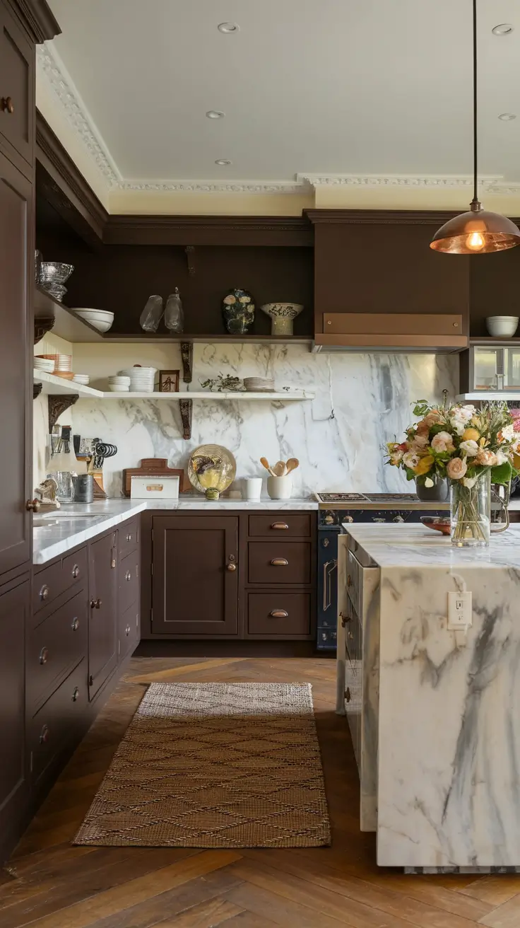 Brown Kitchen Ideas 2026: Modern, Rustic & Stylish Decor Inspiration